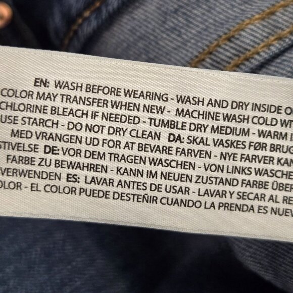 Ariat Size 33 Long Premium High-Rise Flare Jeans Raw Hem Blue Lake Women's FLAW - Picture 13 of 16